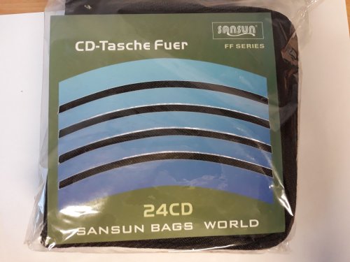 CD Tasche für 24 CDs Sansun
